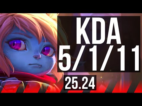 POPPY vs TRYNDAMERE (TOP) | Good KDA: 5/1/11 | EUW Master | 25.24