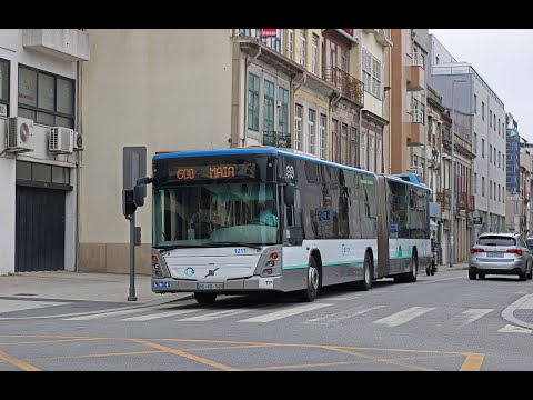 1207 STCP - Volvo B9LA Caetanobus CityGold CB518 - Linha / Line 600