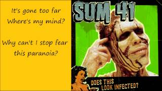 Hyper-Insomnia-Para-Condroid - Sum 41 lyrics