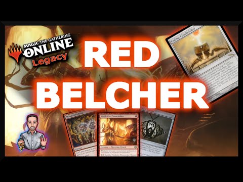 BROKEN? Vindictive Flamestoker! MONO RED BELCHER | Buuuurp! Legacy Red GAMBLE Storm Belcher Combo!