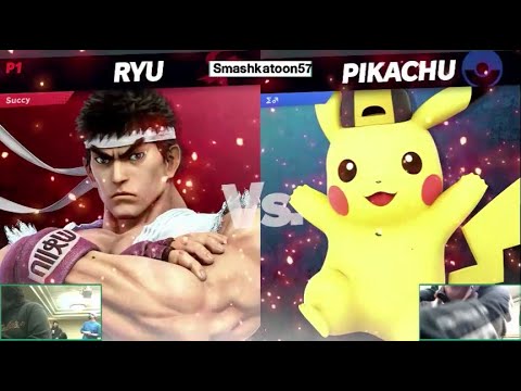 King Succy (Ryu) vs. NadiA (Pikachu) - Winners Semis - Smashkatoon 57