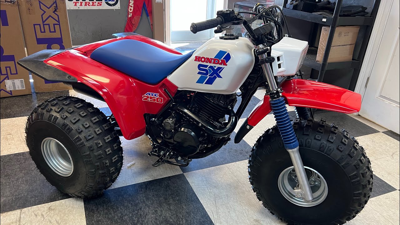 1986 Honda ATC250SX and Christmas Giveaway at D&A Restorations