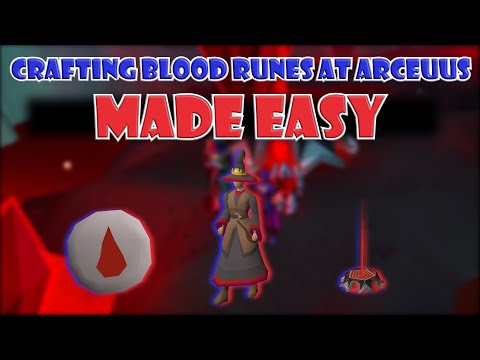 Quick Guide to Runecrafting Blood Runes at Arceuus in OSRS