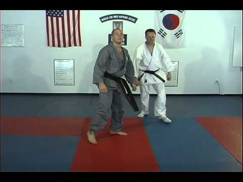 Hapkido Basic Kicks 21 thru  25, Ji Han Jae