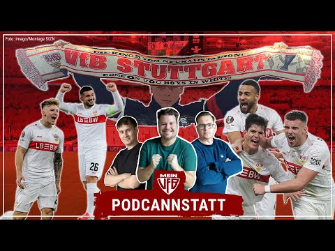 Nach der Auslosung ist vor dem Landesduell 🏆⚽| #PodCannstatt 388 zum VfB Stuttgart vor Freiburg ⚪🔴