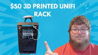 This $50 3D Printed Rack Organizes My Entire UniFi Setup