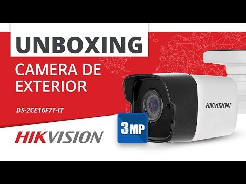 UNBOXING - Camera supraveghere de exterior Hikvision DS-2CE16F7T-IT