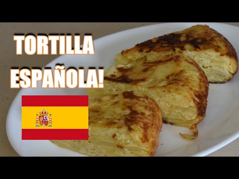 ¿Como hacer TORTILLA ESPAÑOLA? receta facil, rapida y economica.