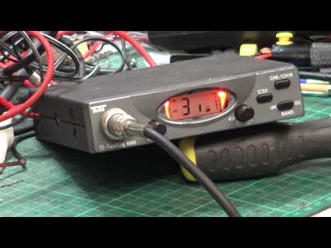 Team TwoWay TS8000 UK PR27/97 CB radio (mobile) - On The Air Test