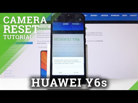 How to Reset Camera in HUAWEI Y6s – Camera Settings