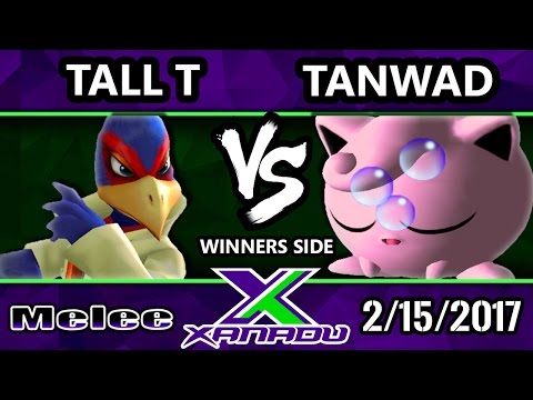 S@X 189 - TallT (Falco) Vs. Tanwad (Jigglypuff) - SSBM Tournament - Smash Melee