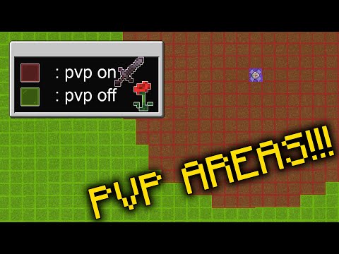 How to set "gamerule pvp" BY AREA!!! Minecraft Bedrock Addon Pack 2020