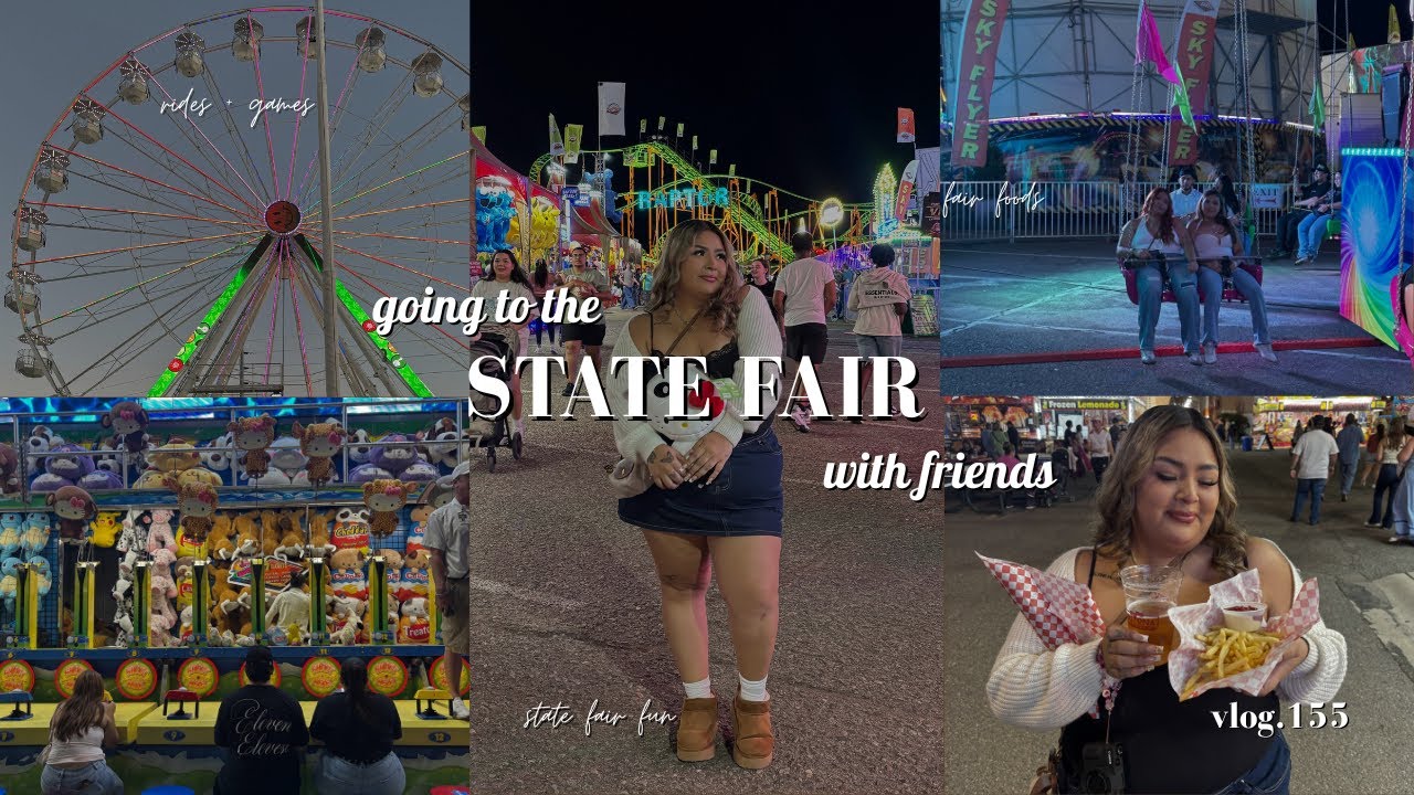 state fair vlog🎡🧸🎟 | FALL DIARIES | vlog 155