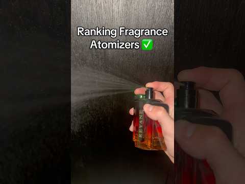 Ranking Popular Fragrance Atomizers! ✅ #asmr #colognecollection #menscologne #cologne #fragrance