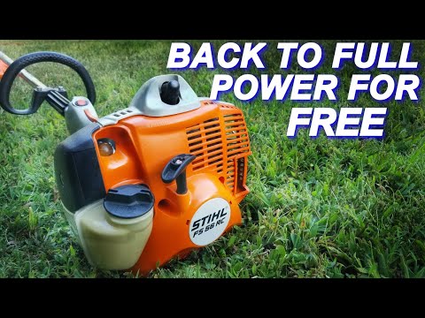 Stihl Trimmer doesn't run at full speed.