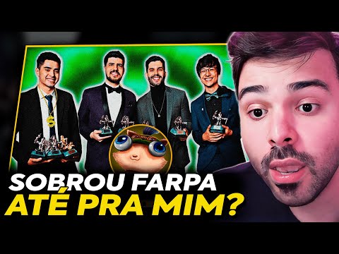 PRÊMIO CBLOL! MINERVA foi FARPADO DURANTE a PREMIAÇÃO? MINERVA REAGE ao BRONZIOCRE!