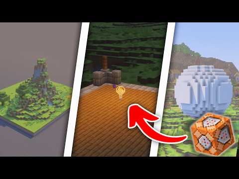 Build FASTER with Commands in Bedrock Edition | How to Build, Minecraft Command Tutorial
