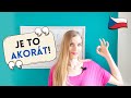 Start Using Akorát In Czech