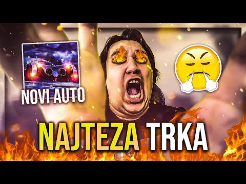NAJTEZA TRKA SA NOVIM AUTOM !