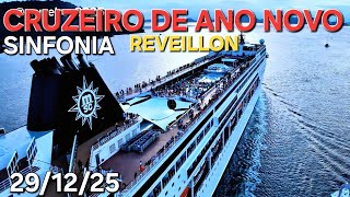 MSC SINFONIA cruzeiro de Ano Novo Reveillon 29/12/25 navio  santos  @cruzeiros2025  2025/26i