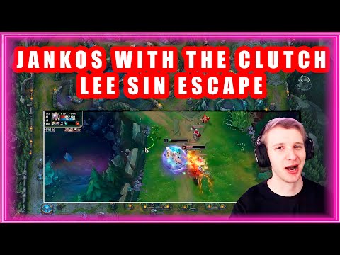 G2 Jankos With The Clutch Lee Sin Escape