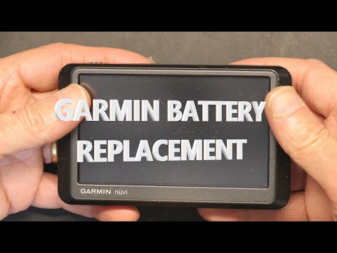 Battery Diagnostic & Replacement in a Garmin Nuvi 200 205 255 265 200w 205w 255w 265w GPS Navigation