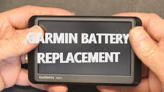 Battery Diagnostic & Replacement in a Garmin Nuvi 200 205 255 265 200w 205w 255w 265w GPS Navigation