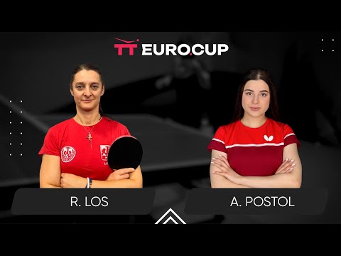 12:25 Renata Los - Anastasiia Postol 09.10.2024 | TT Euro.Cup Women Poland Master.