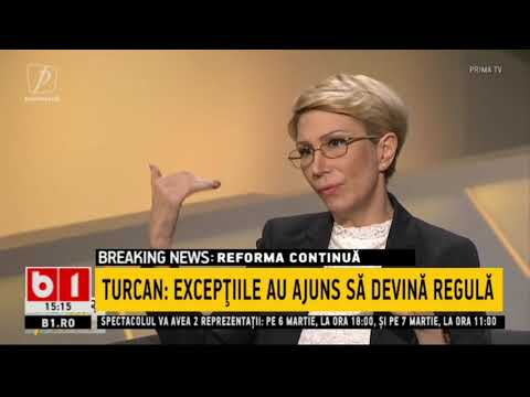 ELIMINAREA SPORURILOR - TURCAN: EXCEPTIILE AU AJUNS SA DEVINA REGULA_Stiri b1_28 februarie 2021