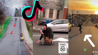Best Tiktok Skateboarding Hillbombs 2020