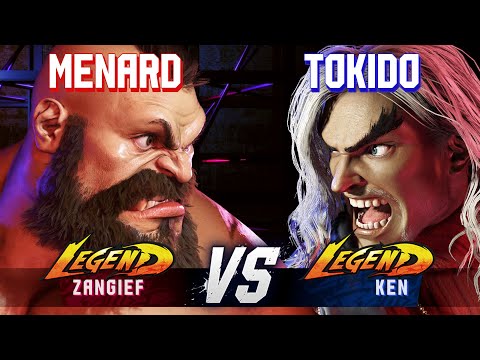SF6 ▰ MENARD (Zangief) vs TOKIDO (Ken) ▰ High Level Gameplay