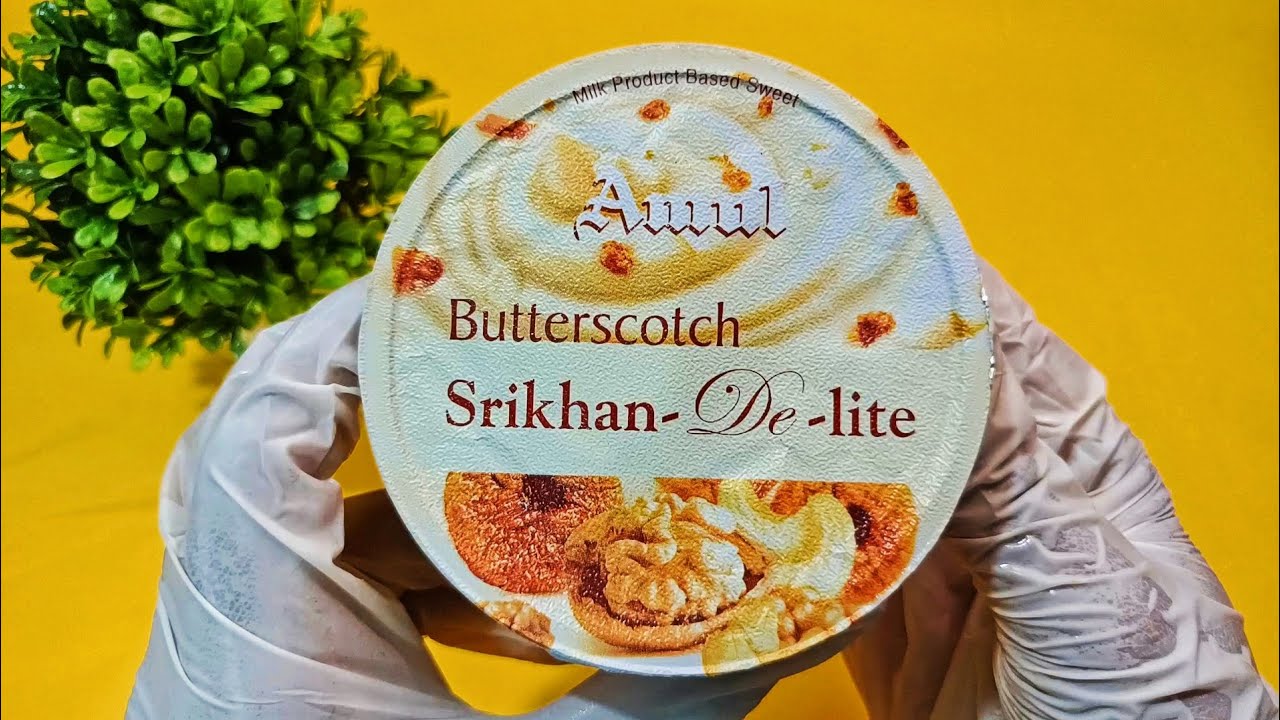 Amul Dry Fruits Shrikhand Review | Amul Butterscotch Shrikhand | Shrikhand
