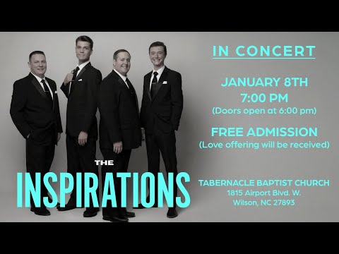 The Inspirations 2026 Gospel Sing