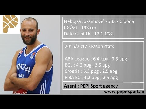 PEPI SPORT agency - Nebojsa Joksimovic - 16/17 Highlights