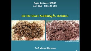 Aula Estrutura  e Agregação do Solo