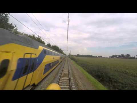 A train driver's view: Sittard - Roermond, MAT64, 03-Oct-2015.