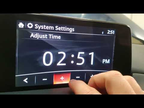 YouTube video about: How to change time on mazda cx-5 2021?