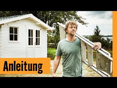 Gartenhaus bauen mit Fundament | HORNBACH Meisterschmiede