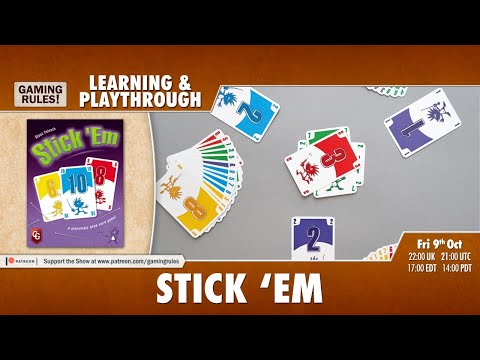Stick 'Em - Learning and Playthrough