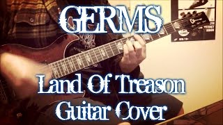 Germs - Land Of Treason (guitar cover + TAB)