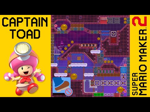 Captain Toad in the Circus - Super Mario Maker 2