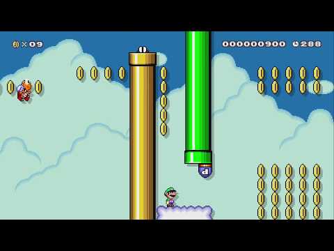 A trip in the sky by iKingBoo - Super Mario Maker 2 - No Commentary 1by