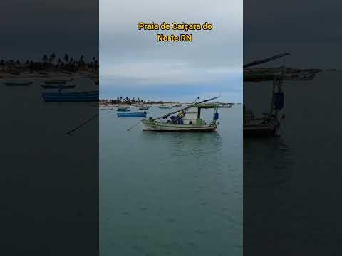Pelas trilhas do RN.  Praia de Caiçara do Norte.