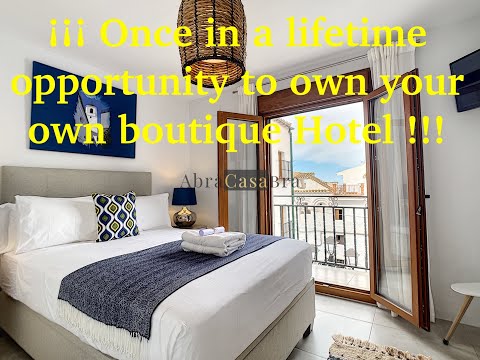 AbraCasaBra Real Estate presents: Luxury boutique hotel in Canillas de Aceituno - Malaga