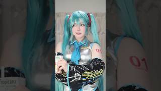 さぁ飲みなさい(o'▽') #popipo#hatunemikucosplay #初音ミクコスプレ#miku #tiktok