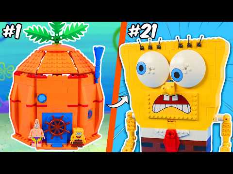 I Built EVERY LEGO SpongeBob Set EVER Made…
