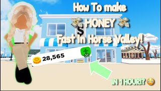💸 HOW TO MAKE MONEY FAST IN HORSE VALLEY! 🫶 || #roblox #horsevalley || alexthequestrian