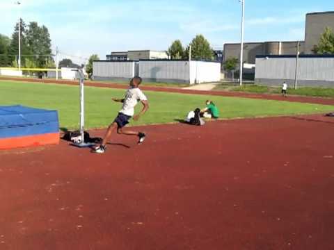 Analysis of Micah high jump training