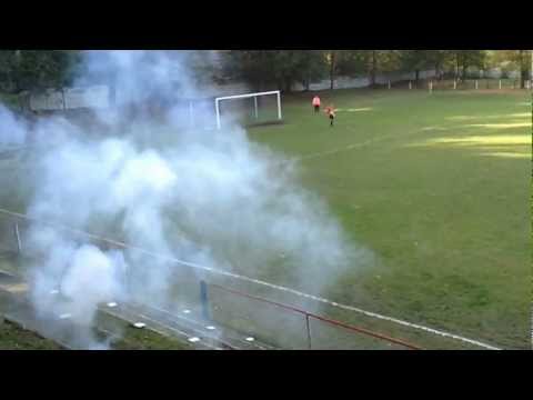 Unia Jaroszowiec - Pogoń Miechów_Fajerwerki