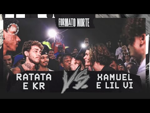 (OS DONOS DO FORMATO 🔥🔥🔥) XAMUEL (RS) E LIL VI (SP) X RATATA E KR - BATALHA DO COLISEU - EDIÇÃO 121
